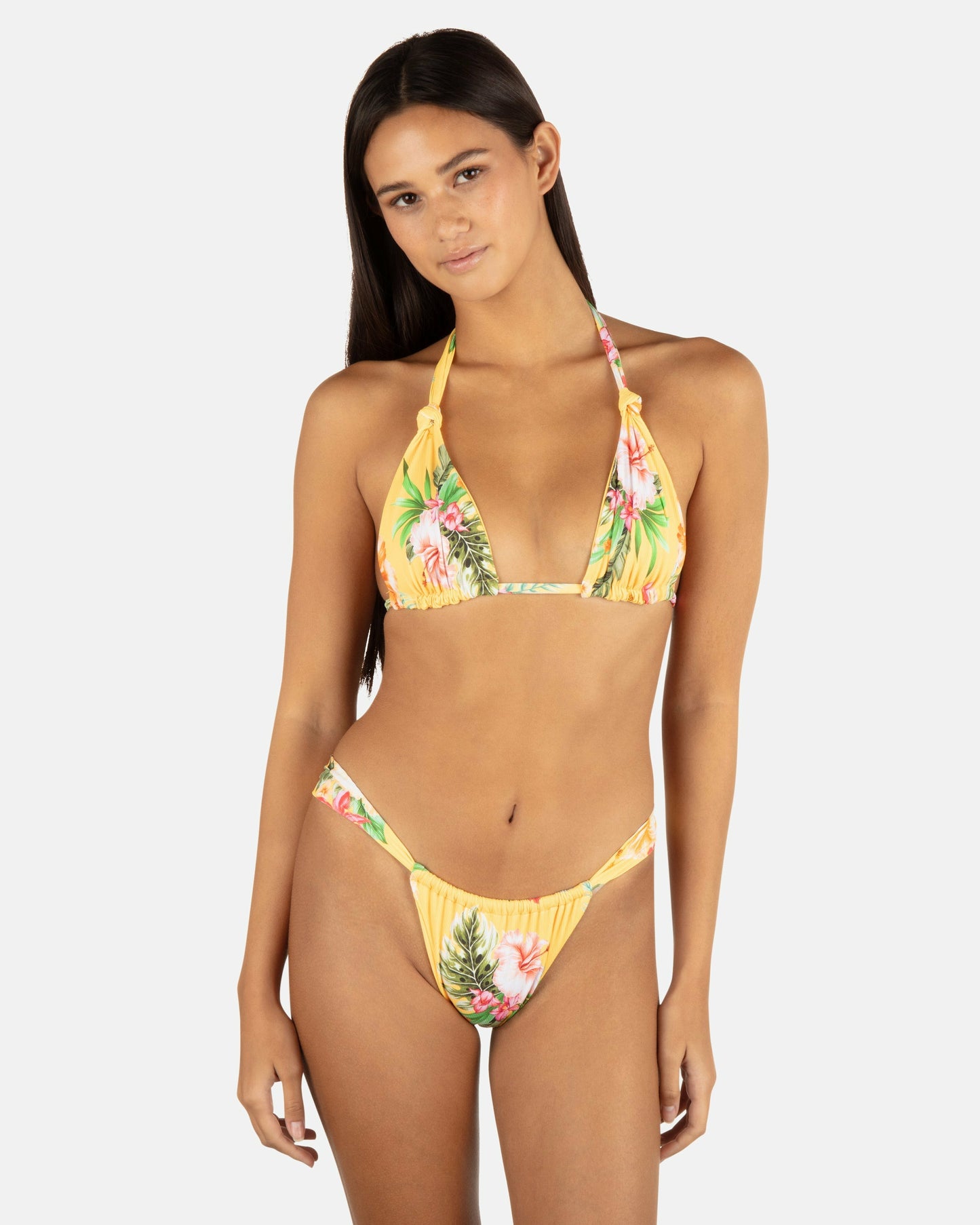Malia Soft Tie Triangle Bikini Top | Hurley Sorbet Bikini & Swim Tops