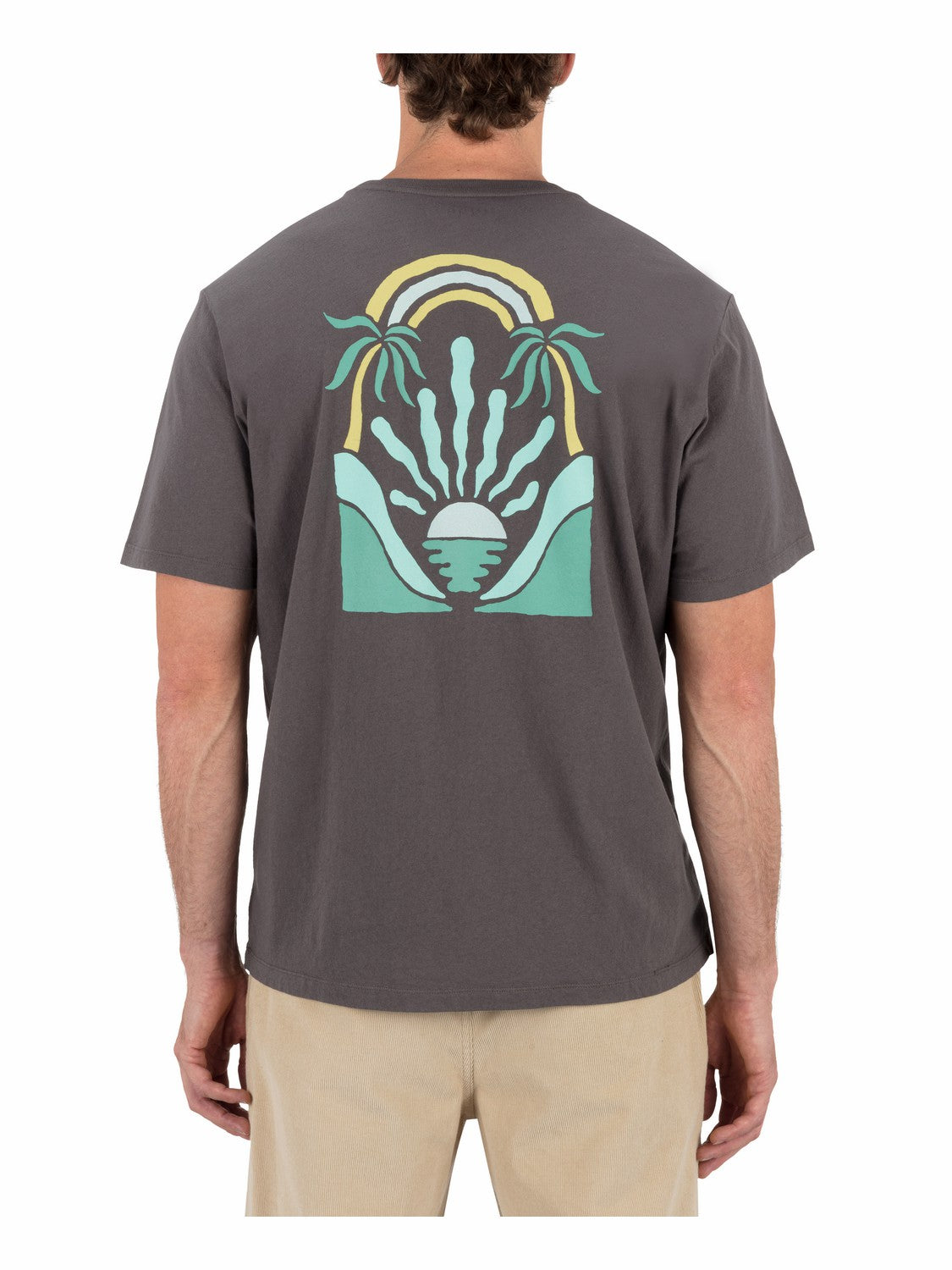 Valley Of Water Short Sleeve | Hurley Ion Grey Sale T-Shirts