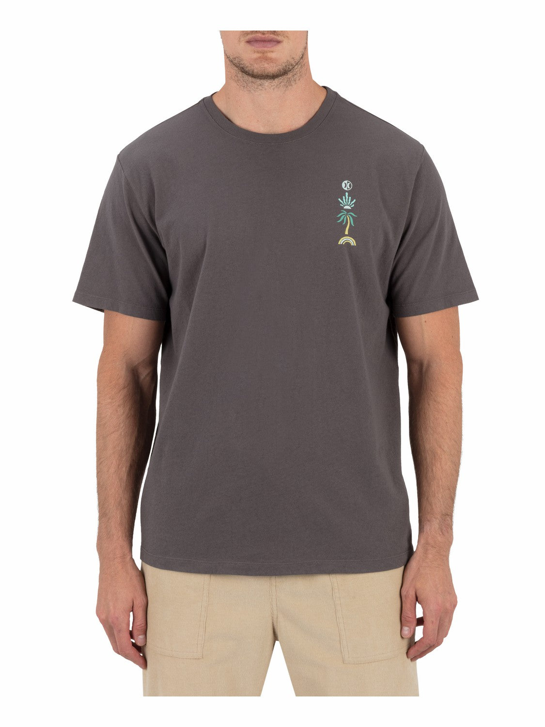 Valley Of Water Short Sleeve | Hurley Ion Grey Sale T-Shirts