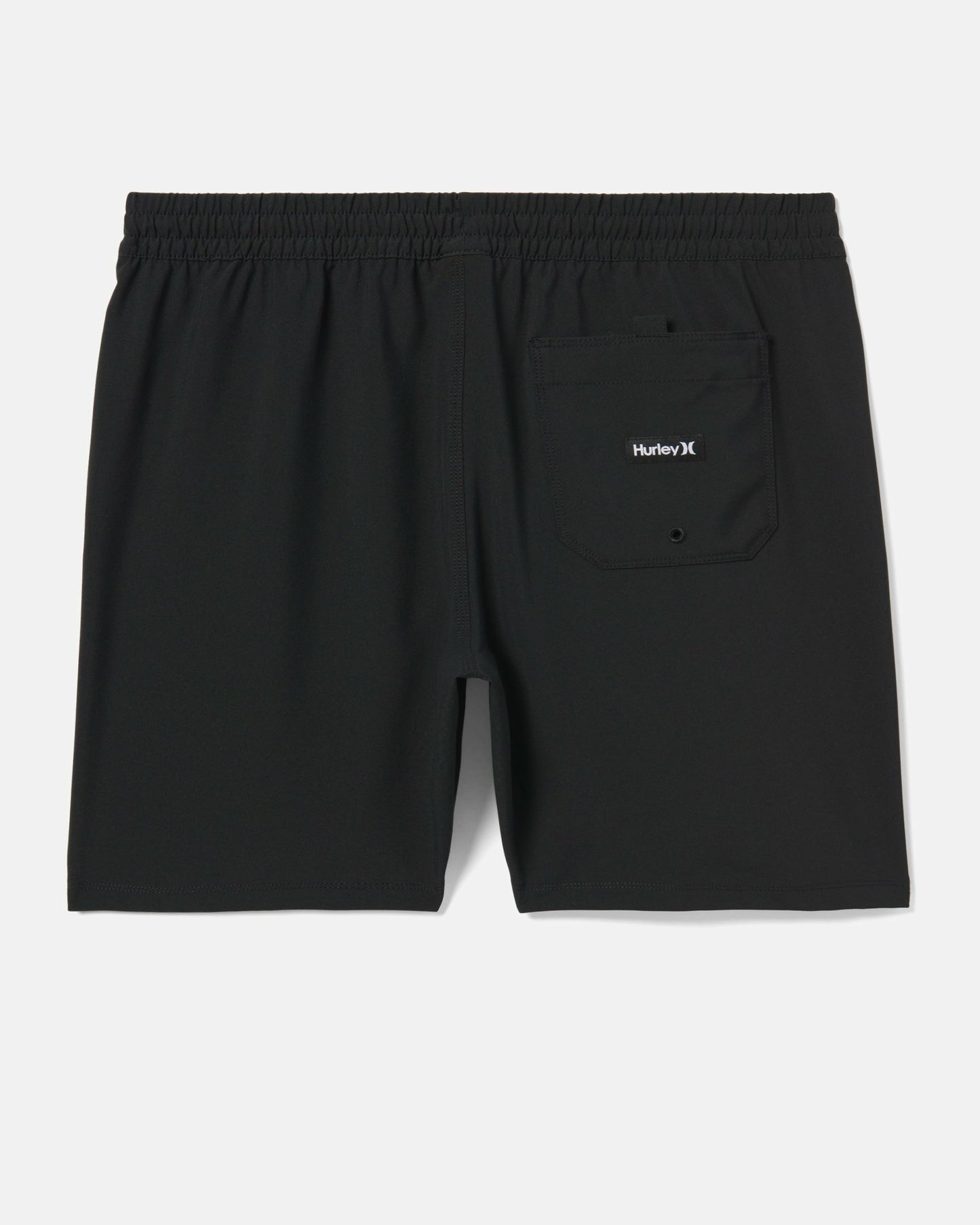 One And Only Solid Volley Boardshort 17" | Hurley Black Sale Boardshorts