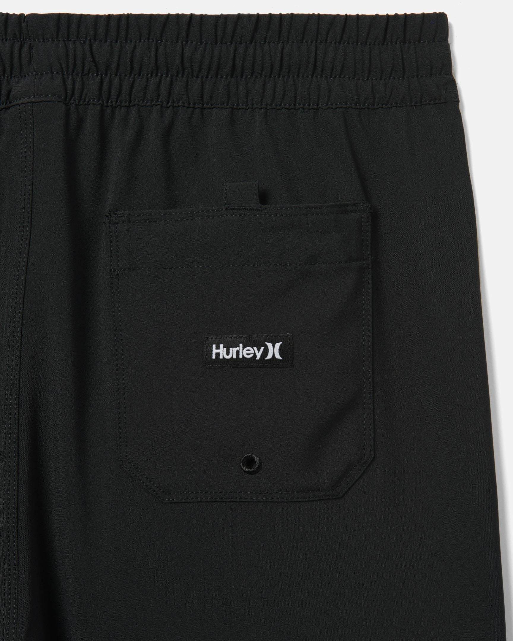 One And Only Solid Volley Boardshort 17" | Hurley Black Sale Boardshorts