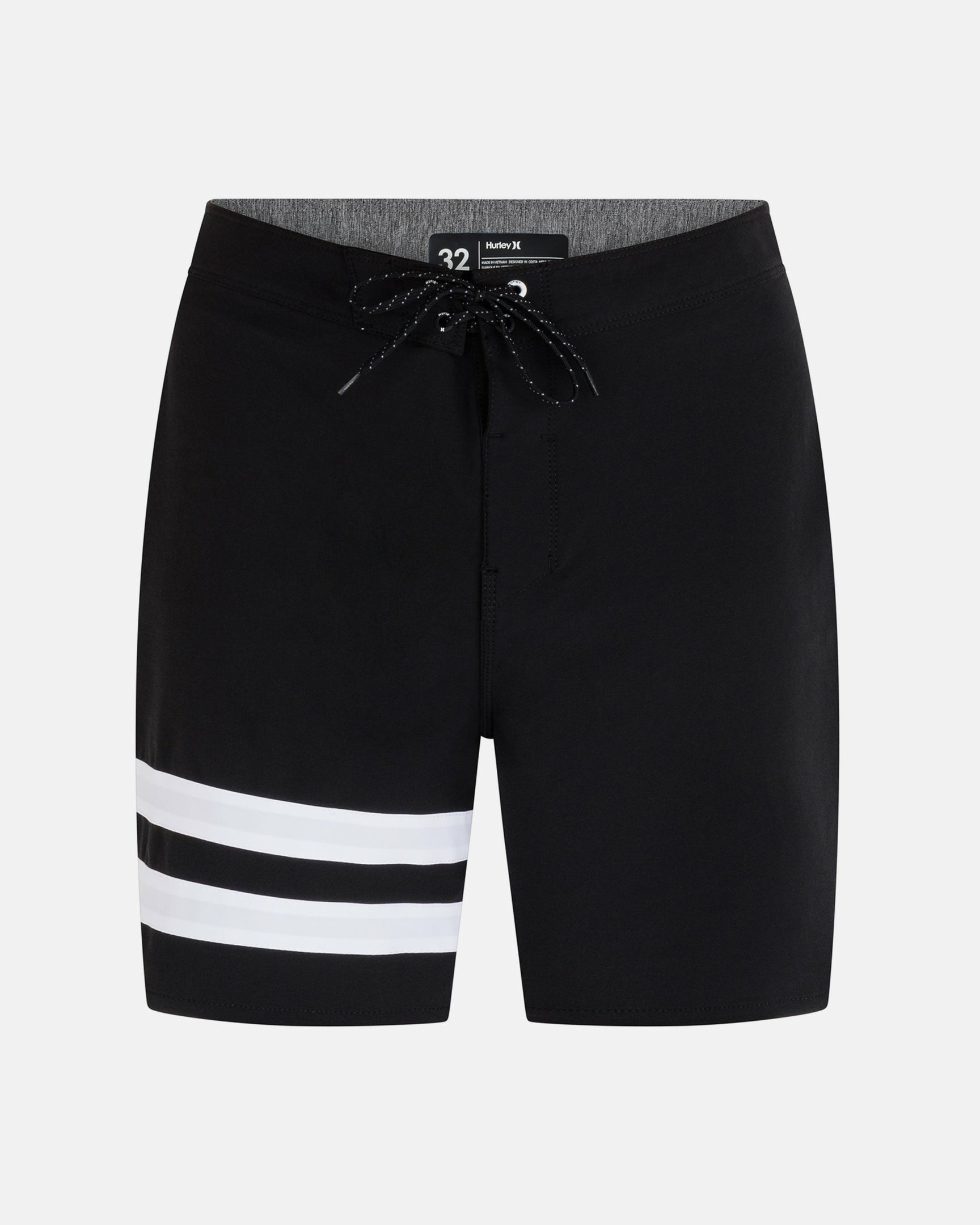 Block Party Boardshort 18" | Hurley Black Sale Boardshorts