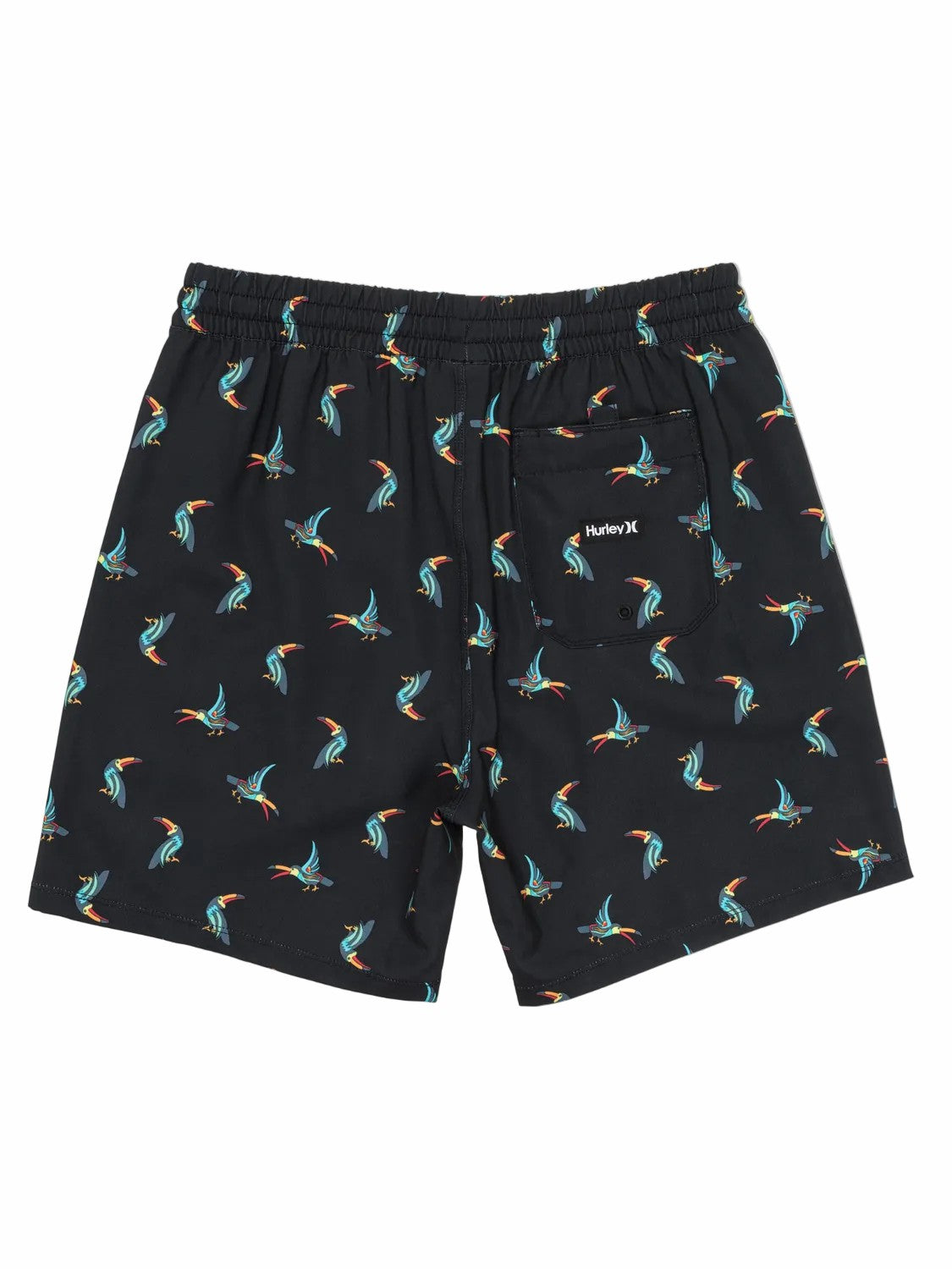 Cannonball Volley Boardshort 17" | Hurley Black Tonal Sale Boardshorts