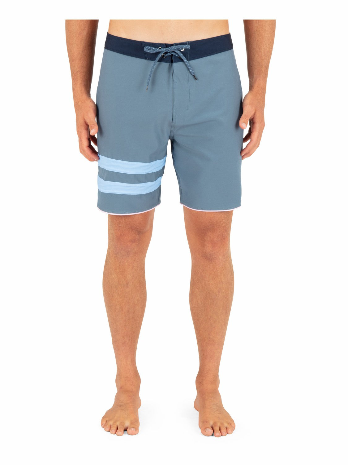 Phantom Eco Block Party Solid 18" | Hurley Grey Teal Sale Boardshorts