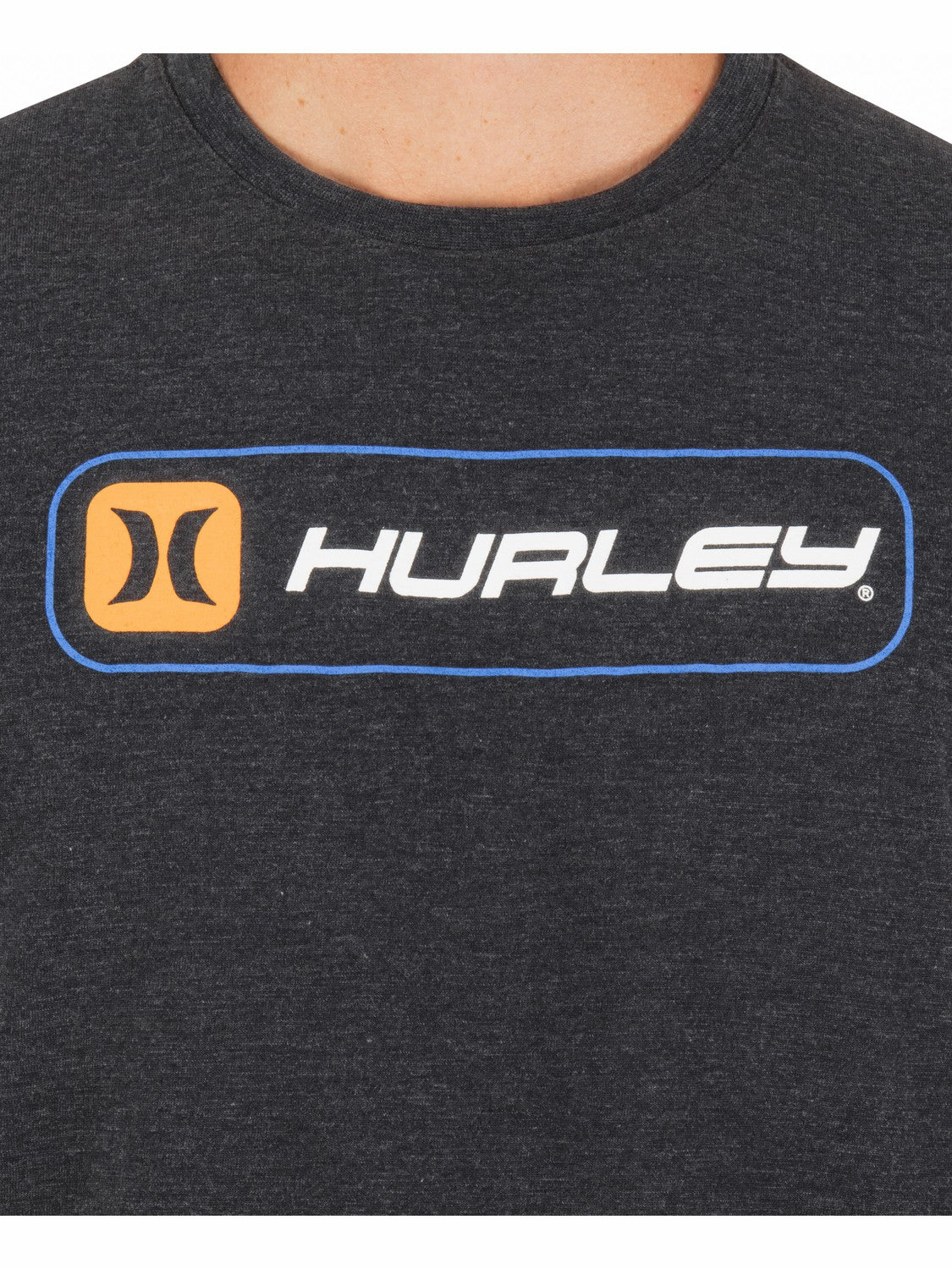 Inlined Slub Short Sleeve | Hurley Black Heather Sale T-Shirts